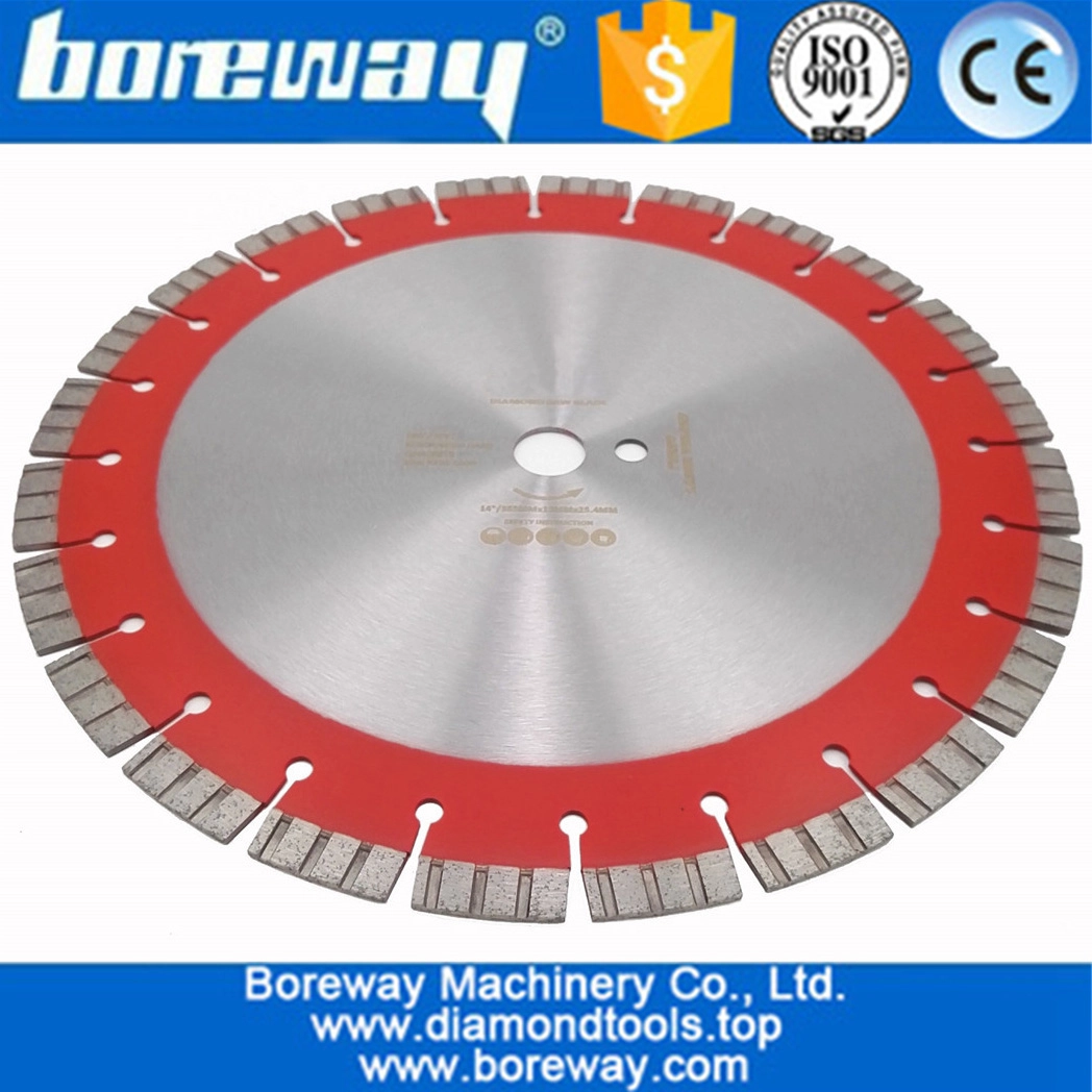 358MM Professional Laser welded High Turbo segments Diamond Saw Blade Cutting Reinforced concrete Disc Diamond Wheel