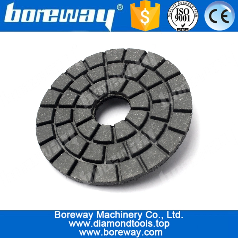 3inch 75mm 80mm Diamond Buff Pad Black For Tile Marble Granite Stone