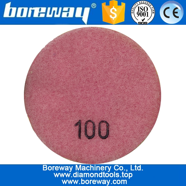 3inch 80mm 7 steps wet use diamond floor polishing pads