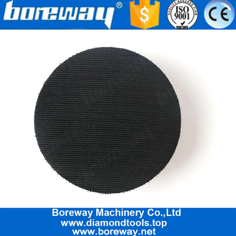 Supporto per piastra adesiva da 4 pollici 100 mm con gancio e anello per lucidatore