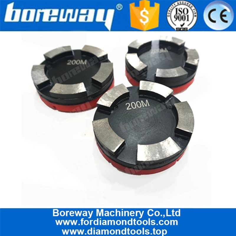 4 Inch Klindex Diamond Metal Grinding Pad With 3 Holes