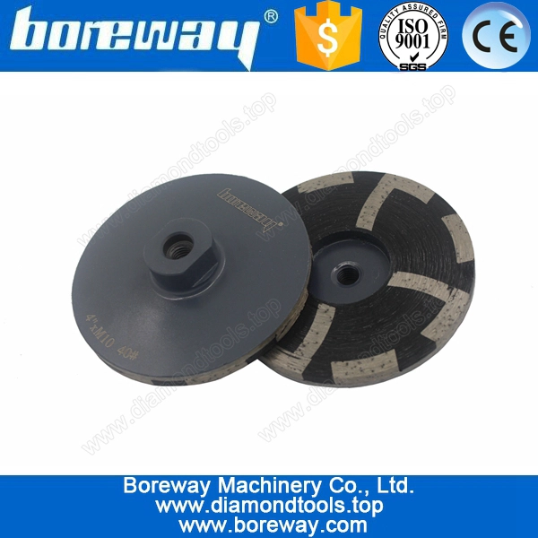 4 inch Resin Filled Cup Grinding Wheel for grinding stone,diamond cup grinding wheel for concrete