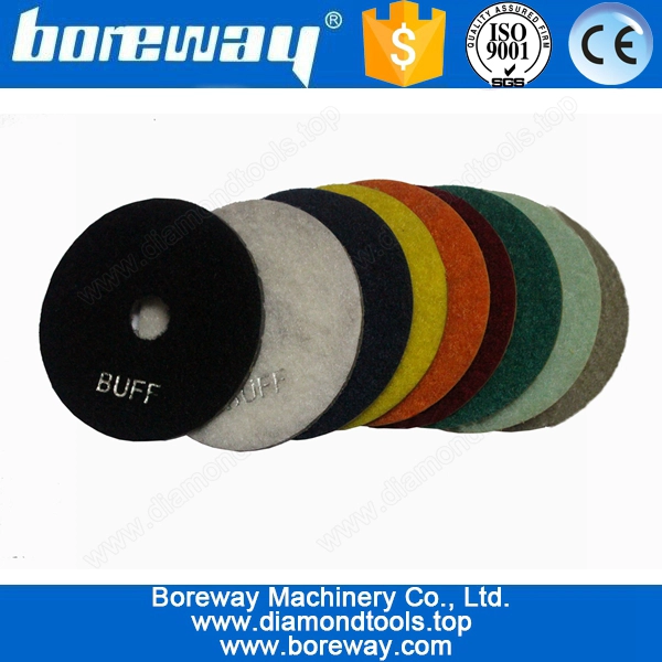 4 inch spiral olivine polishing