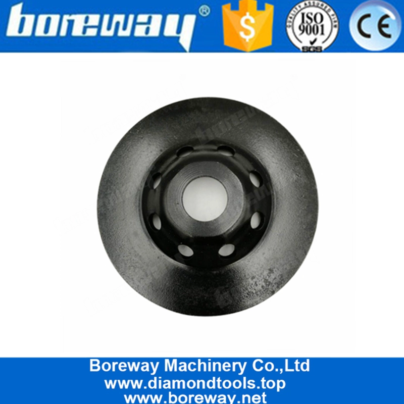 Roda de moedura do copo da fileira do turbocompressor do diamante de 4,5 polegadas D115mm para o assoalho de pedra e concreto