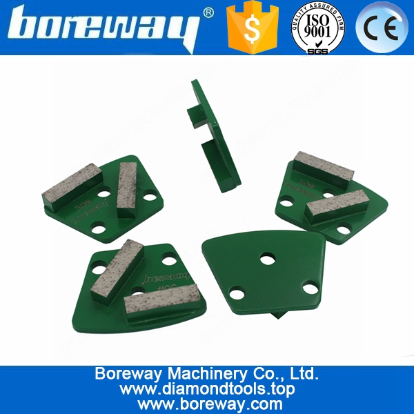 40 * 10 * 10 Diamond Grinding Pad para piso de pedra