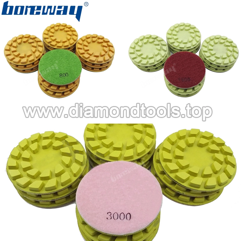 100mm diamond floor polishing pads for concrete and natural stone