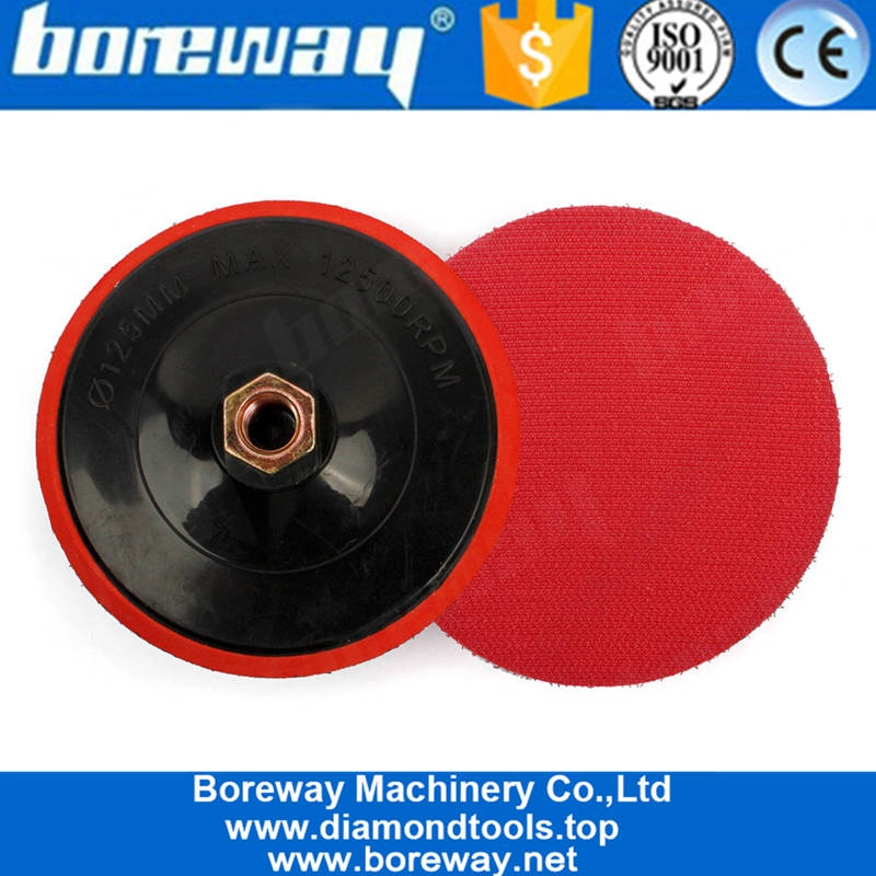 5 Inch Plastic Backer Pads For Angle Grinder Polisher