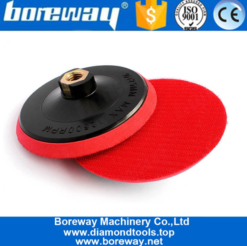 5 Inch Plastic Backer Pads For Angle Grinder Polisher