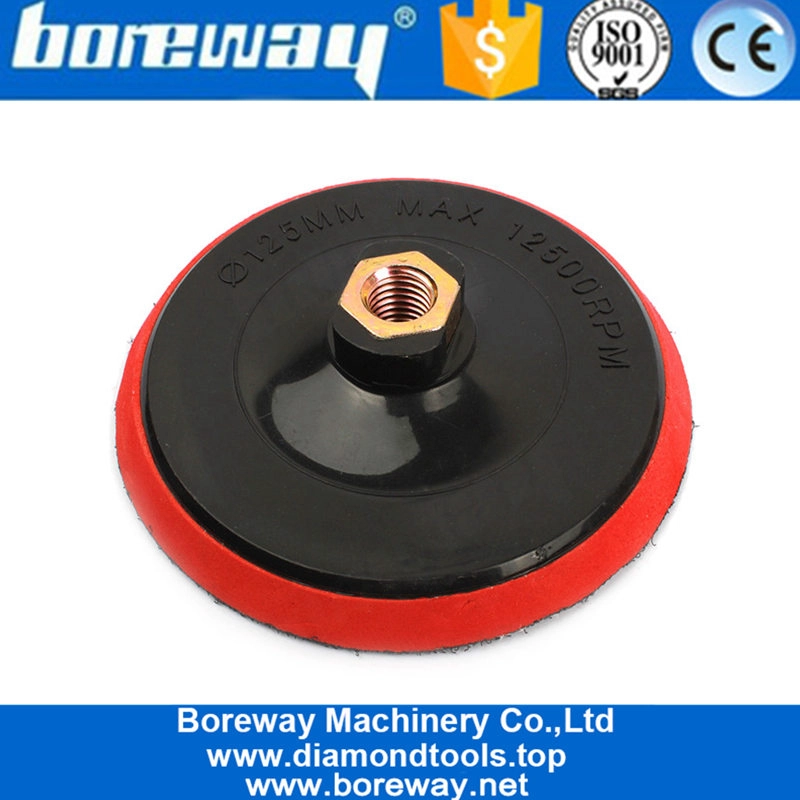 5 Inch Plastic Backer Pads For Angle Grinder Polisher