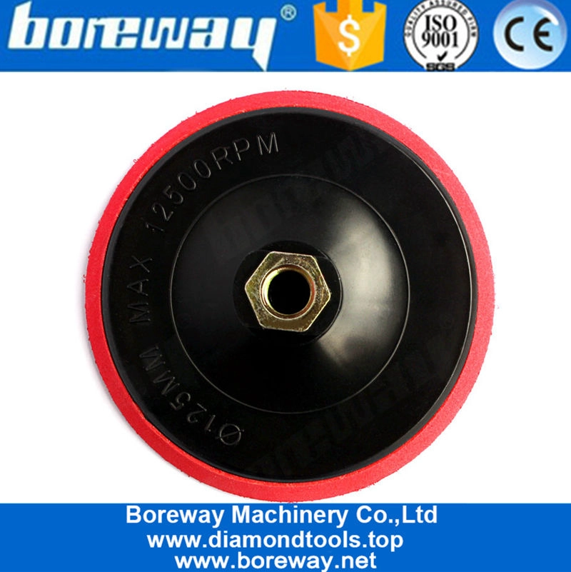 5 Inch Plastic Backer Pads For Angle Grinder Polisher