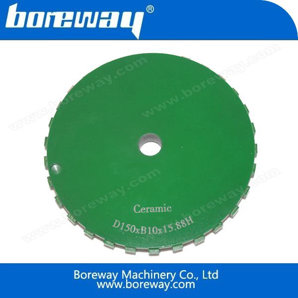 6inch 150mm डायमंड चीनी मिट्टी के बरतन टाइल घर्षण काटने पहिया