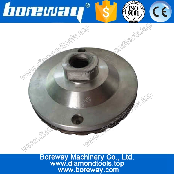 Aluminum matrix diamond cup grinding wheel