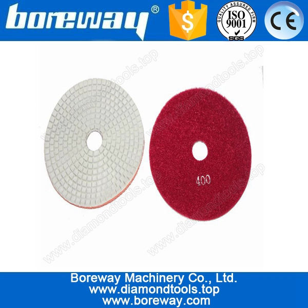 Beige pane edge polishing pad