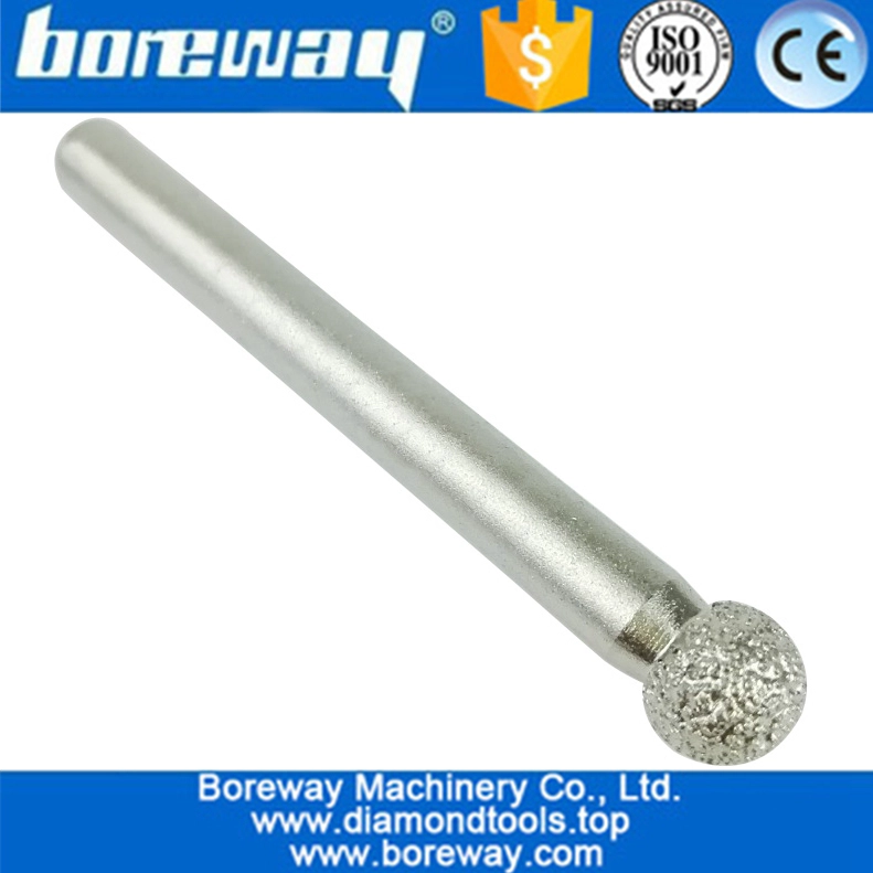 Best Quality Vacuum Brazed Diamond Engraving Bits And Grinding Pin For Marble Stone Used On CNC Machine