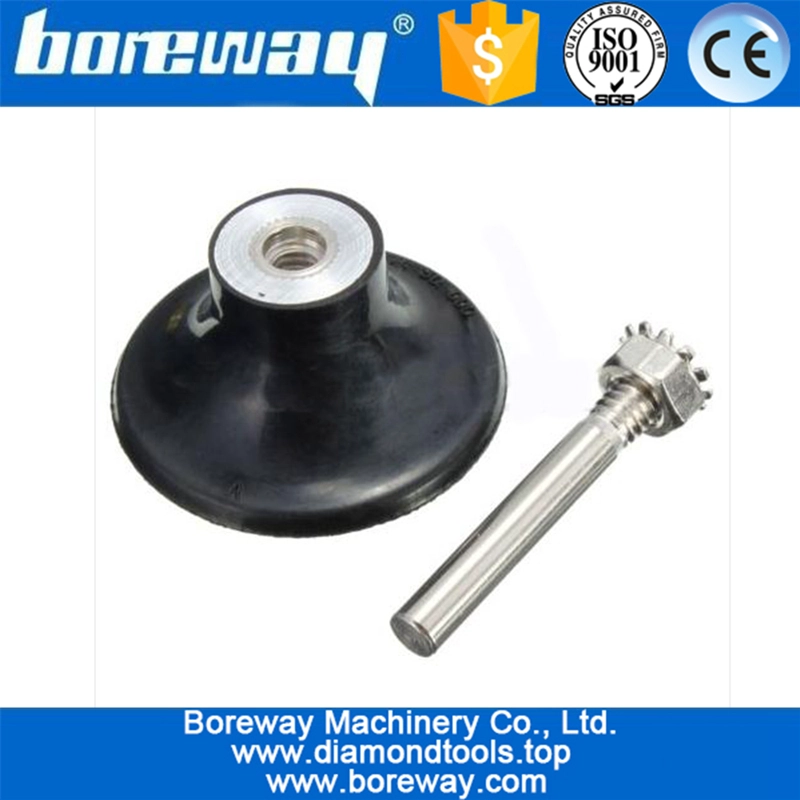 Black 2inch and 3inch Roloc Roll Lock Rotary Sanding Disc Pad Holder For Grinders Abrasive Tools