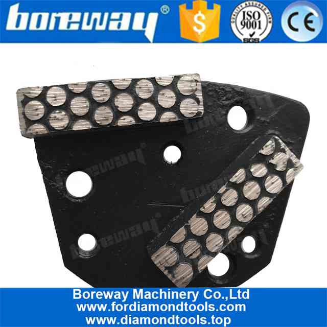 Blastrac Concrete Grinding Diamond Tools Double Segment With 6 Holes