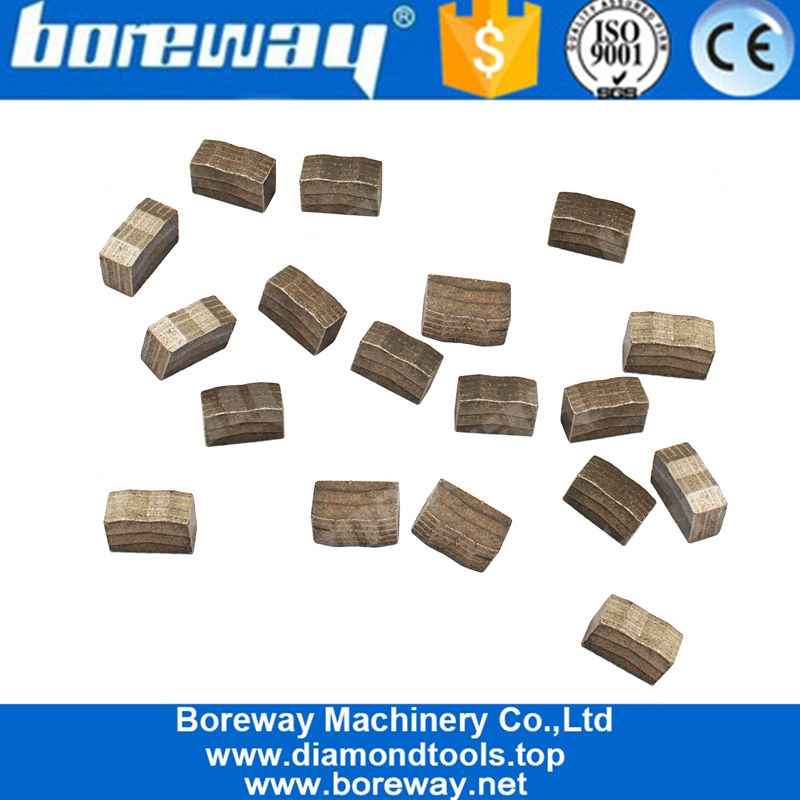 Segmento de disco de diamante de alto grau Boreway 1400mm para corte em bloco de granito