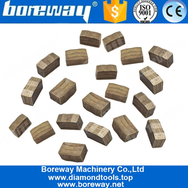 Segmento de disco de diamante de alto grau Boreway 1400mm para corte em bloco de granito