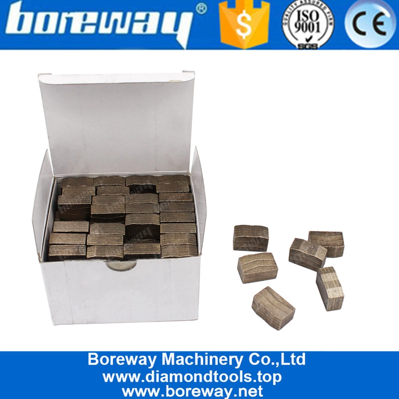 Segmento de disco de diamante de alto grau Boreway 1400mm para corte em bloco de granito