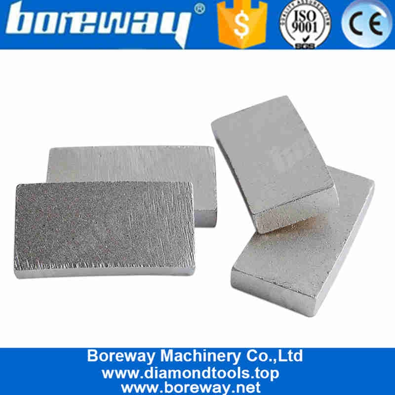 सैंडास्टोन काटने के लिए Boreway 24 इंच डायमंड सॉ ब्लेड सेगमेंट टिप्स