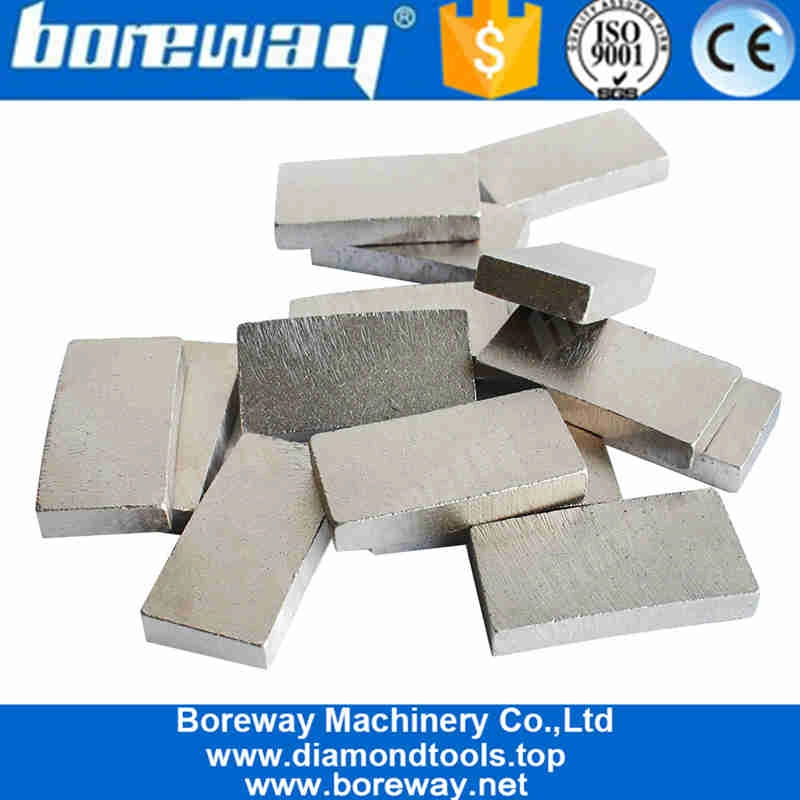 सैंडास्टोन काटने के लिए Boreway 24 इंच डायमंड सॉ ब्लेड सेगमेंट टिप्स