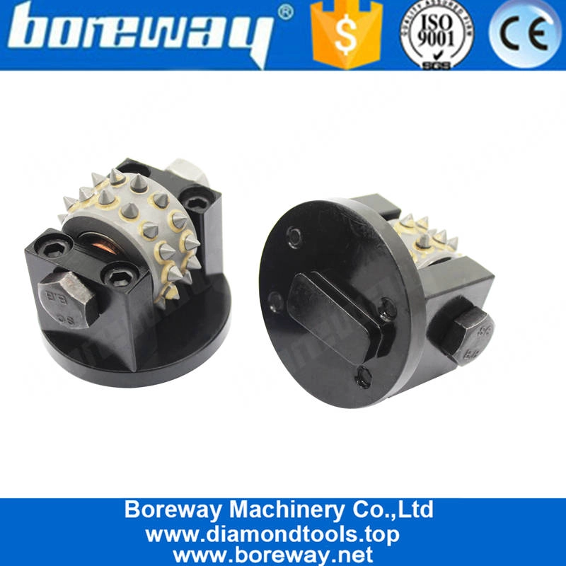 Boreway 30S Redi-lock Bush Hammer Head Concrete Plate For Husqvarna Machine Suppliers