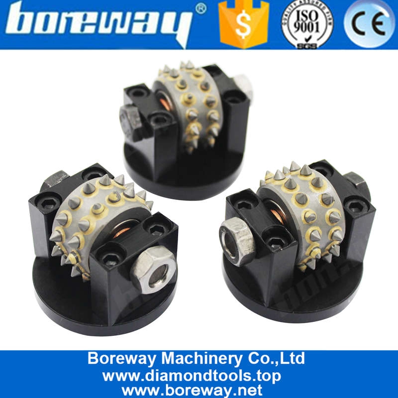 Boreway 30S Redi-lock Bush Hammer Head Concrete Plate For Husqvarna Machine Suppliers