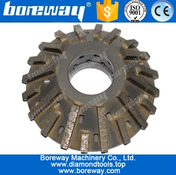 Fresas de enrutador de diamante de herramientas de CNC Boreway para perfilado de bits de piedra