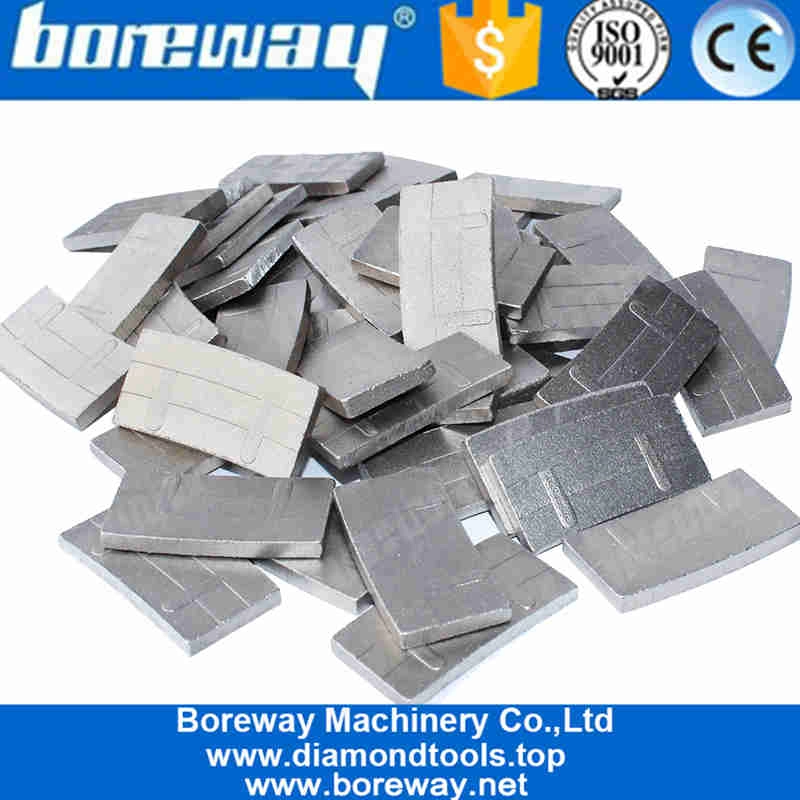 Boreway Factory Price ll Shape Diamond Saw Blade Cutting Segment for Quartz