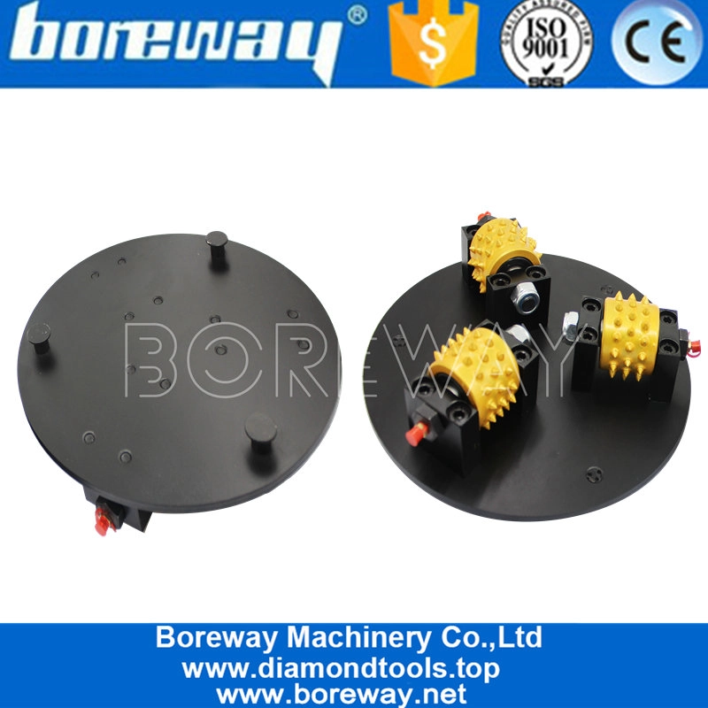 Boreway कारखाने पेशेवर रूप से लिची सतह पत्थर आपूर्तिकर्ताओं पीसने के लिए बुश हथौड़ा उपकरण प्लेट प्रदान किया