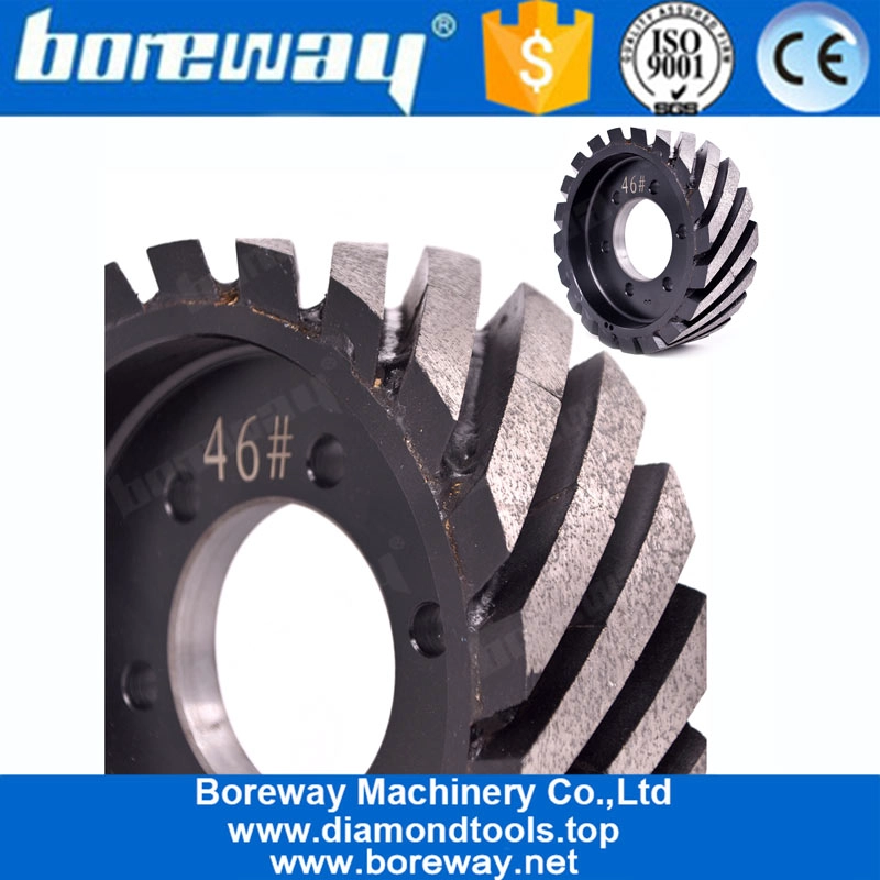 Boreway Sale D190mm Metal Abrasive Tools Calibration Wheel Grinding Rollers Tools For Smooth Grinding Quartz Slab Stone