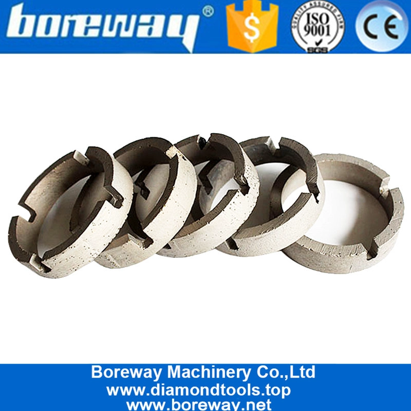 Borewayは具体的な工場価格のための王冠の形の穿孔機の区分を焼結させました