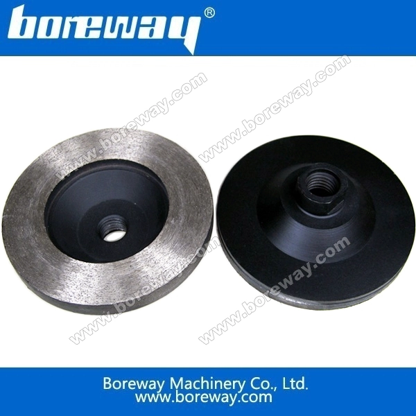 Boreway continuous rim diamond cup wheels