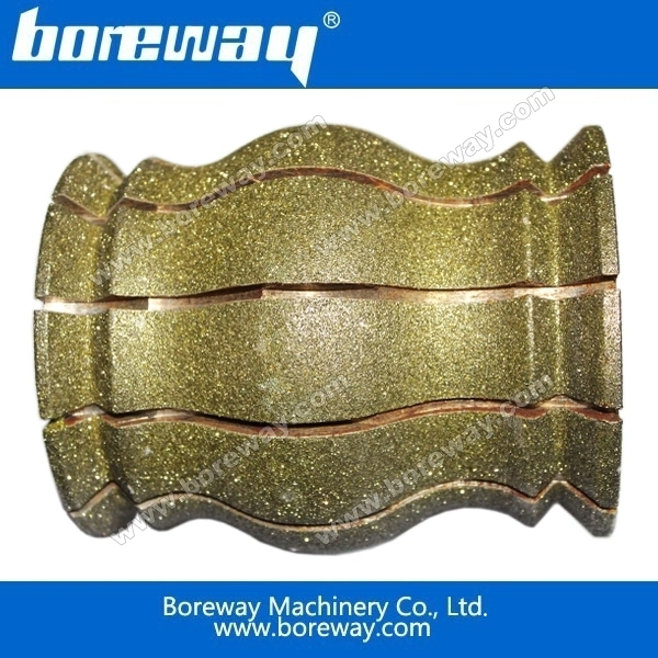 Boreway 다이아몬드 전기 도금 프로파일 링 바퀴
