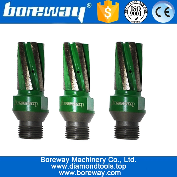 Boreway diamond finger bits for hole grinding after drill bits