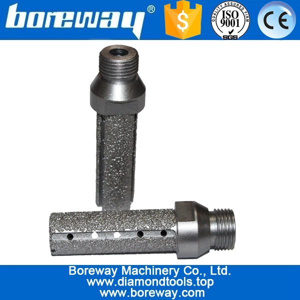 Boreway diamond finger bits for hole grinding after drill bits