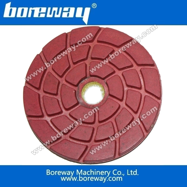 पैड चमकाने Boreway हीरा राल मंजिल