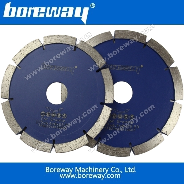 Boreway diamond segmented tuck point blades