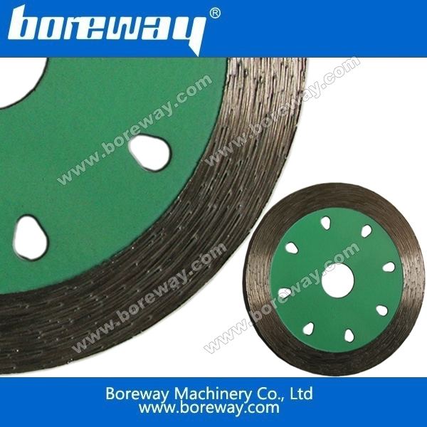 Boreway diamond sintered continuous rim blades