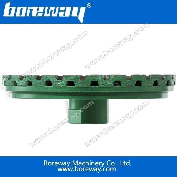 Boreway double-layer turbo diamond cup wheels