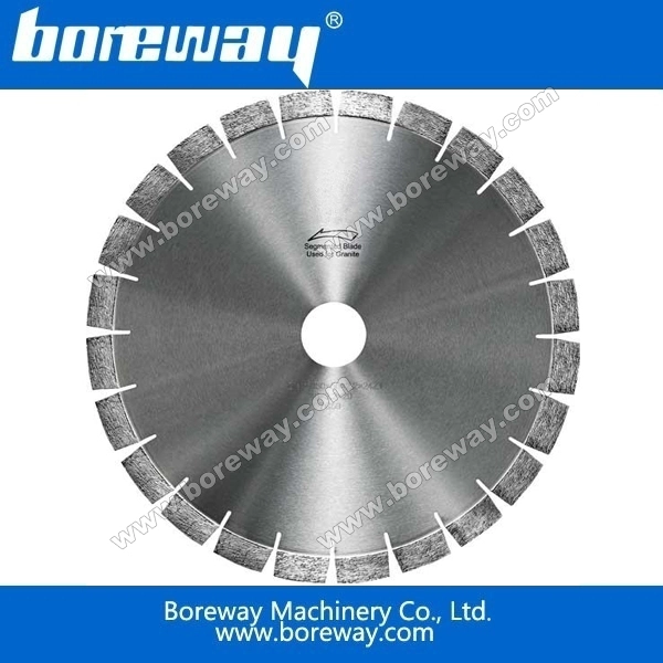 Boreway Kantenschneidmesser und das Segment für Sandstein