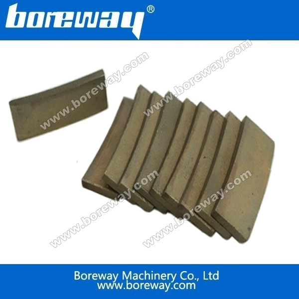 Boreway प्रशंसक बढ़त ग्रेनाइट के लिए ब्लेड और खंड काटने