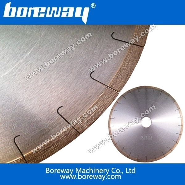 Boreway three step segment edge cutting blade