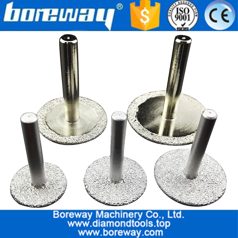 Broca de talla de diamante soldada al vacío de herramientas CNC 25mm-30mm-35mm-40mm-50mm broca de grabado de diamante para pulido y tallado de piedra