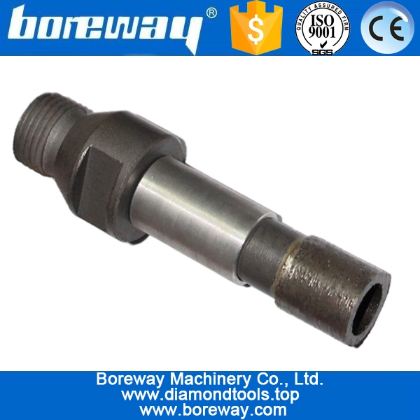 CNC diamond screw core bit for drilling marble granite and other stone