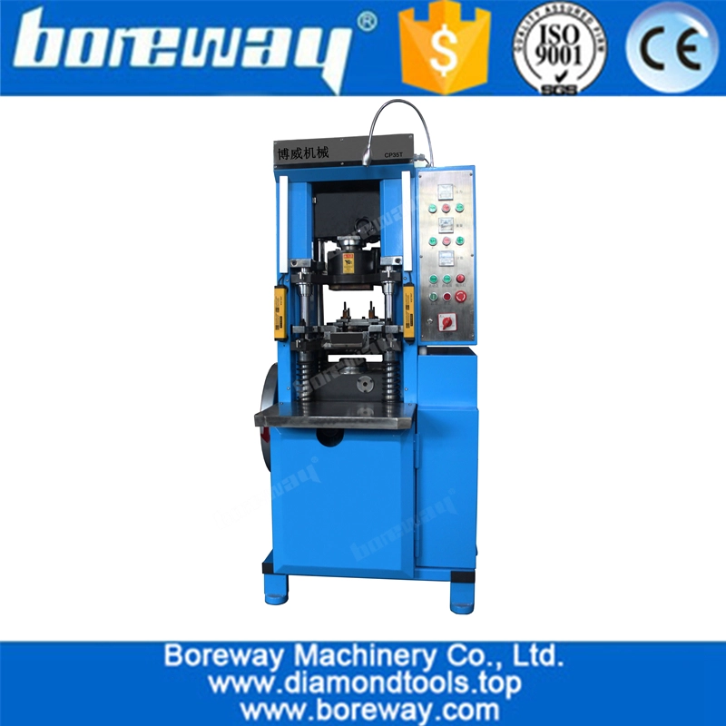 Fully Automatic Mechanical Diamond Segment Cold Press Machine Model BWM-35T for saw blade drill bit pressing etc.
