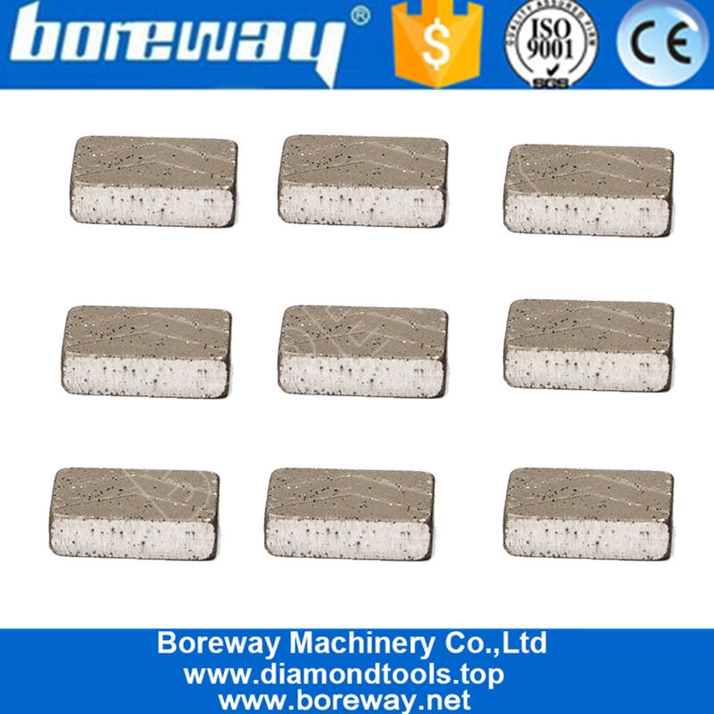 China V Shaped Diamond Stone Segments For Blade Manufacturer