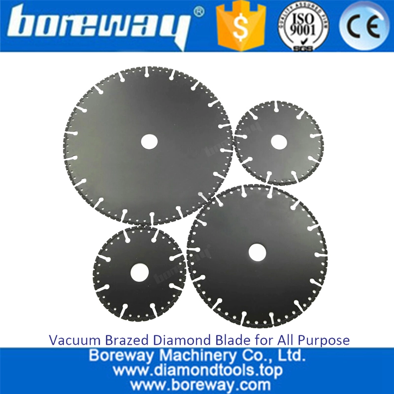 China Vacuum Brazed Diamond Blade for All Purpose Demolition Blade For stone iron steel wholesaler