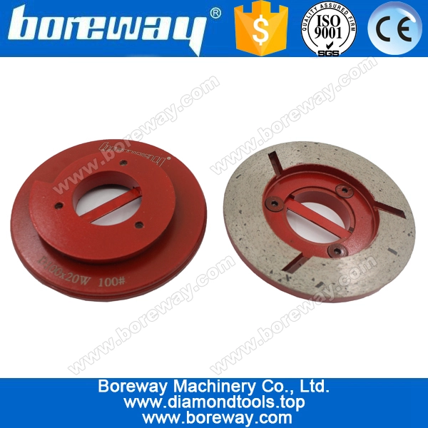 D100*20W*100# continuous rim snail lock diamond cup grinding wheels,snail lock diamond cup grinding wheels