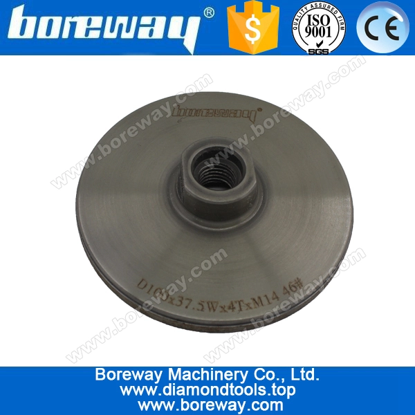 D100 * 37.5W * 4T * M14 * 46 # صغيرة المستمر حافة كوب الماس طحن عجلات، صغير كوب الماس طحن عجلات